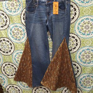 2126 Jeaniemade Size 12 American Eagle Favorite Boyfriend Bell-Bottoms